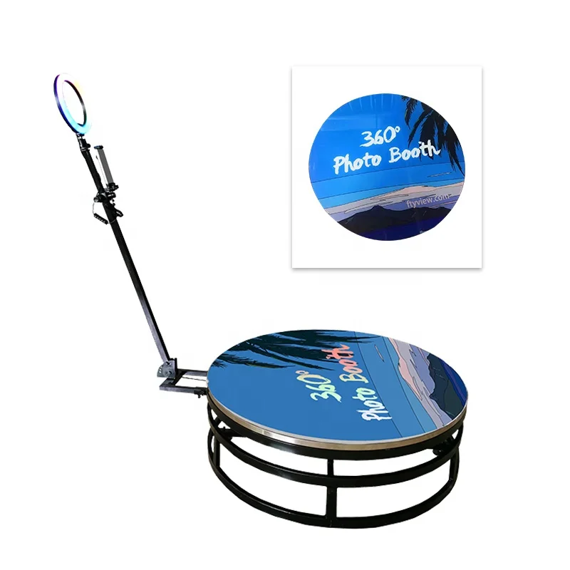 Wedding Social Classic Slow Motion 360 photo booth backdrop 360 degree spin camera photo booth traveling case