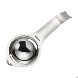 Factory Custom Egg Separator whisk ball Stainless Steel Egg White Yolk Filter Egg Divider Kitchen Gadget stainless steel ball