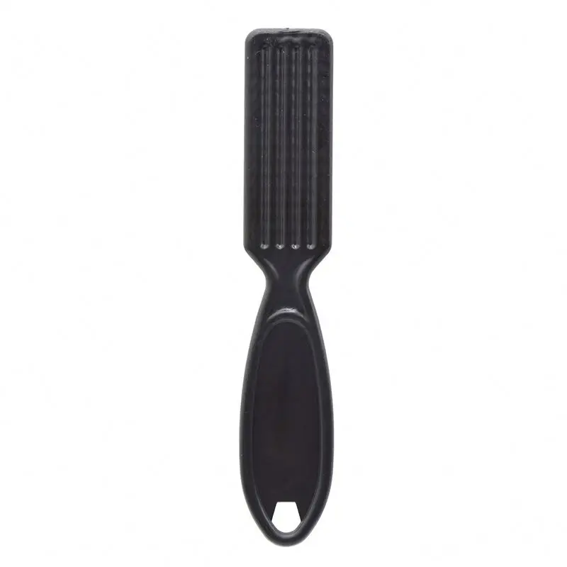 Salon professional Fade brush shaving black barber neck duster for man