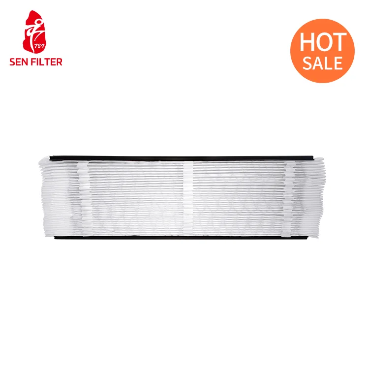 Home Air Purifier Air Filters Paper Honeycomb Active Carbon 2 in 1 HEPA Filter