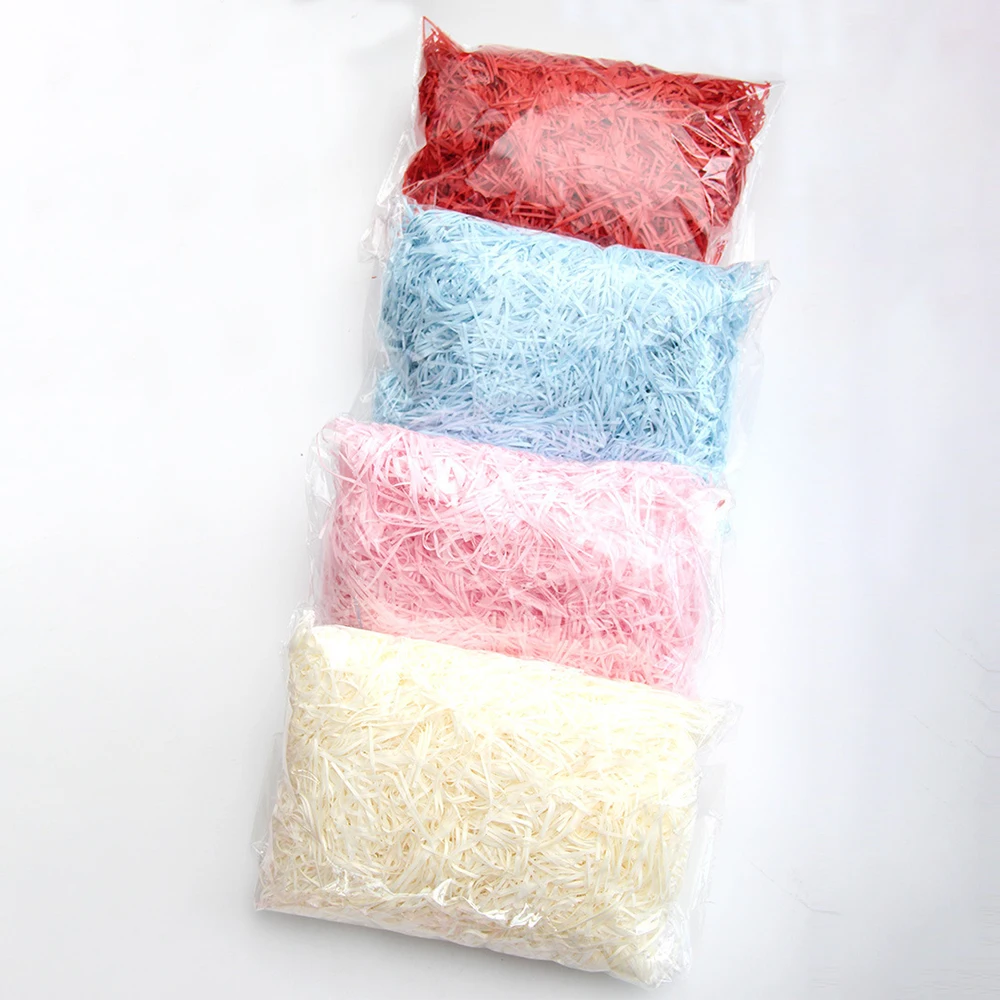 INUNION 1KG Raffia Paper Filler Shredded Tissue Paper