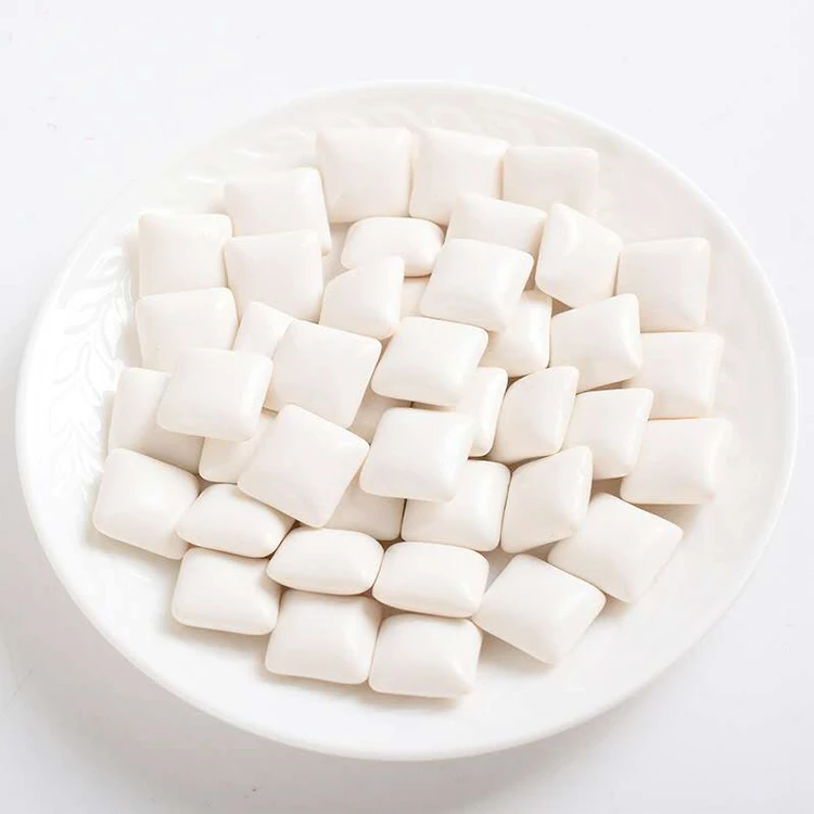 
factory price 1.4 g pillow shape Bulk packing customized xylitol sour mint flavor chewing gums 