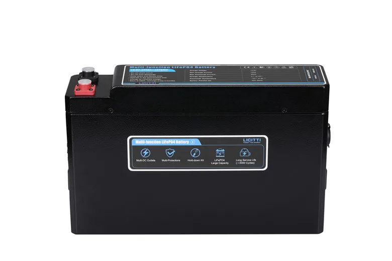2024 Powerbank 50000Mah Fast Charging 120Ah 230Ah 12 V 200 Ah 100 Ah Lifepo4Batera Recargable De Rv Lifepo4 12V 100Ah Battery