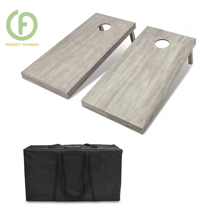Classic cornhole set for family have fun