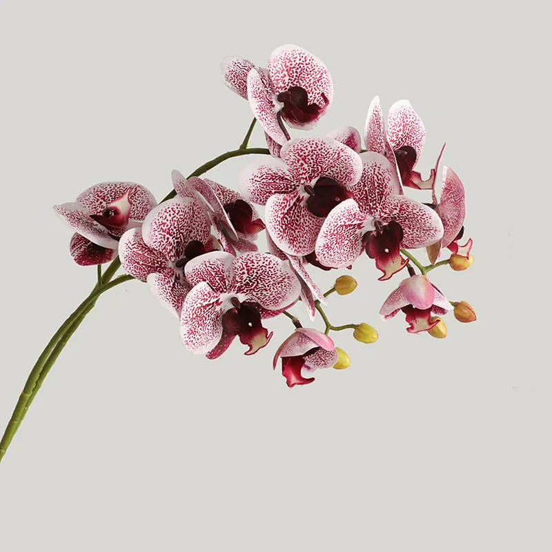 Natural Touch Artificial 7 Heads Orchid Flower For Home Hotel Decoration