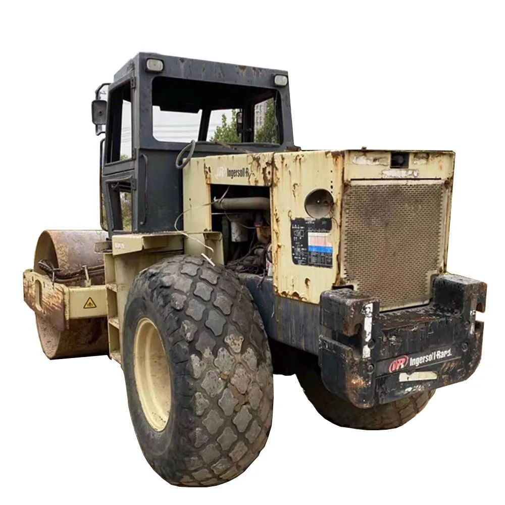 
Ingersollrad Used Road Rollers Factory Direct Sales Hydraulic Transmission Cheap Used Road Roller for Industry 