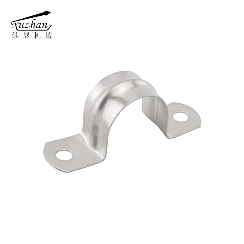 EPDM pvc rubber lined coated hose holder pipe saddle clamps