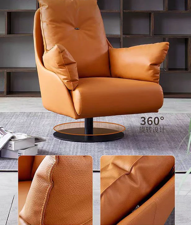 Nordic Swivel Living Room Chairs Adjustable Height 360 Degree Bedroom Furniture Makeup Chairs For Living Room