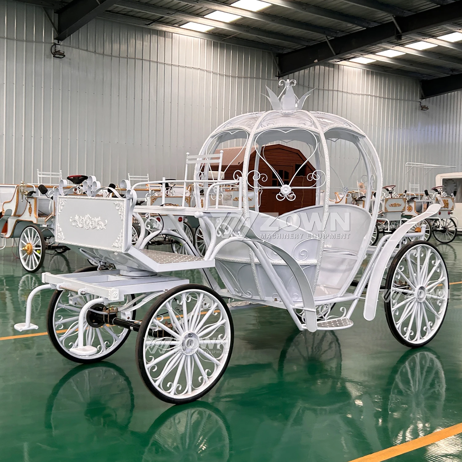 Simplicity Electric Four-wheeled Sightseeing Royal Carriage Multi-functional Electric Carriage on Sale with Lights