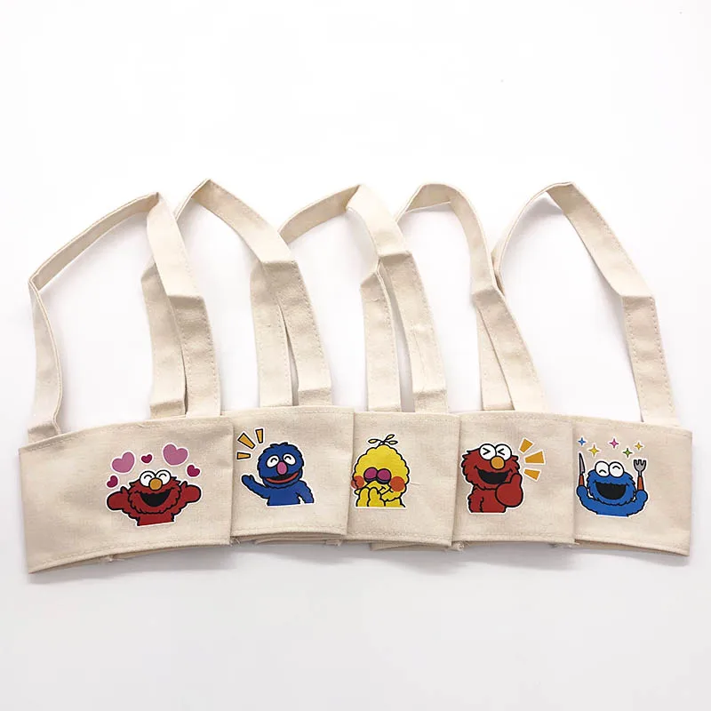 Water bottle carrier, crochet cup holder, eco friendly water bottle bag