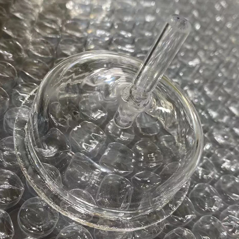 Customized CNC Clear Transparent Quartz Funnel