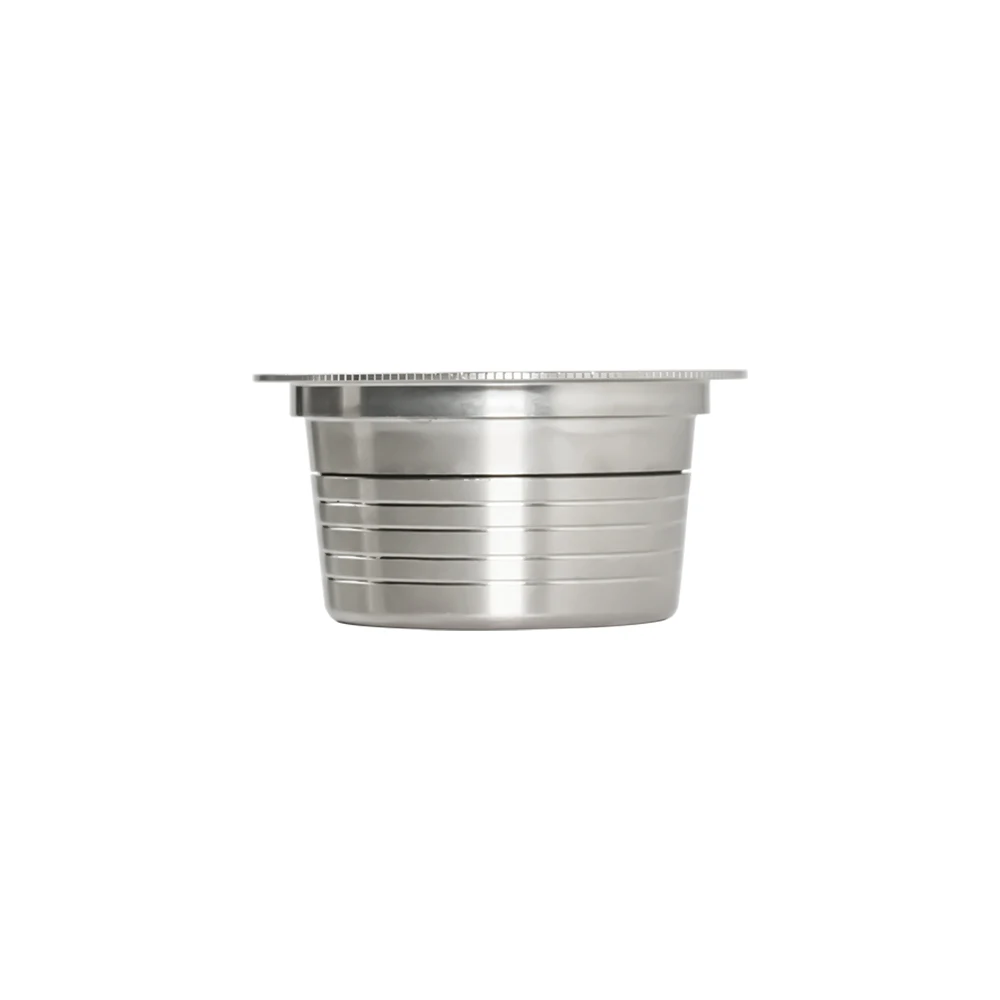 Customized 1Pod Set Reusable Metal Coffee Pod Refillable Stainless Steel Coffee Capsule  Espresso Pod For Lavazza Blue Machine
