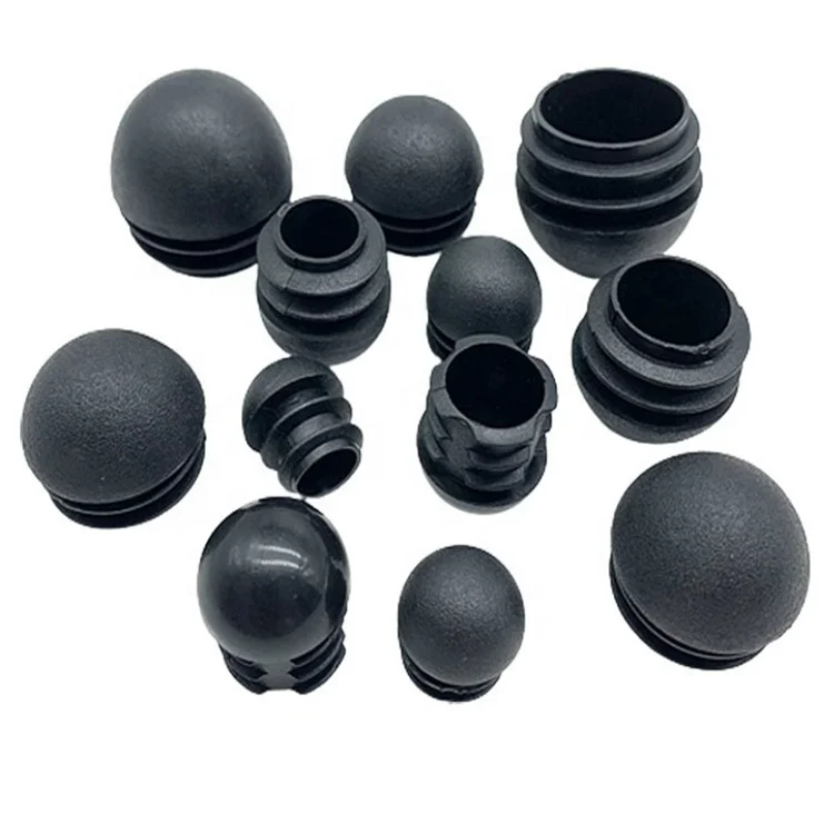 38x38 45x45 50x50 60x60 70x70 75x75 80x80 90x90 100x100 120x120 square rectangular pipe plastic end caps plugs tube end cap plug