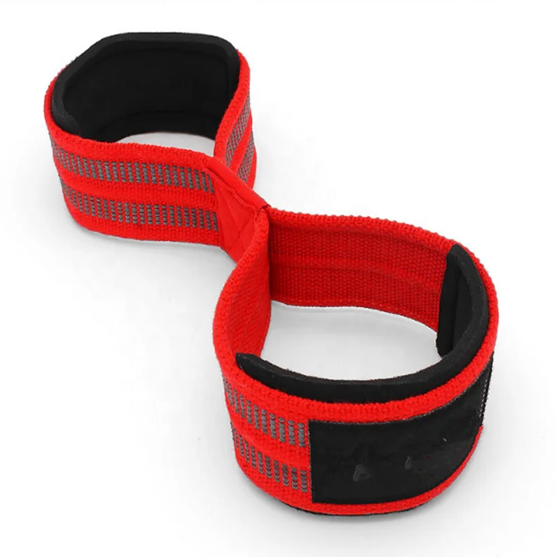 Фигурка на заказ, 8 подъемных ремней для стоп-лифтинга, тренировочные прочные подъемные ремни на запястье для мужчин и женщин