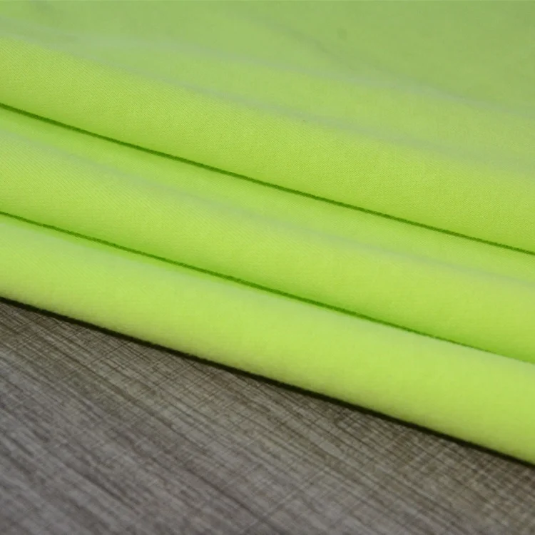 Guangzhou factory heavy weight 65% cotton 35% polyester blend fleece fabric breathable air cotton french terry fabric for sale