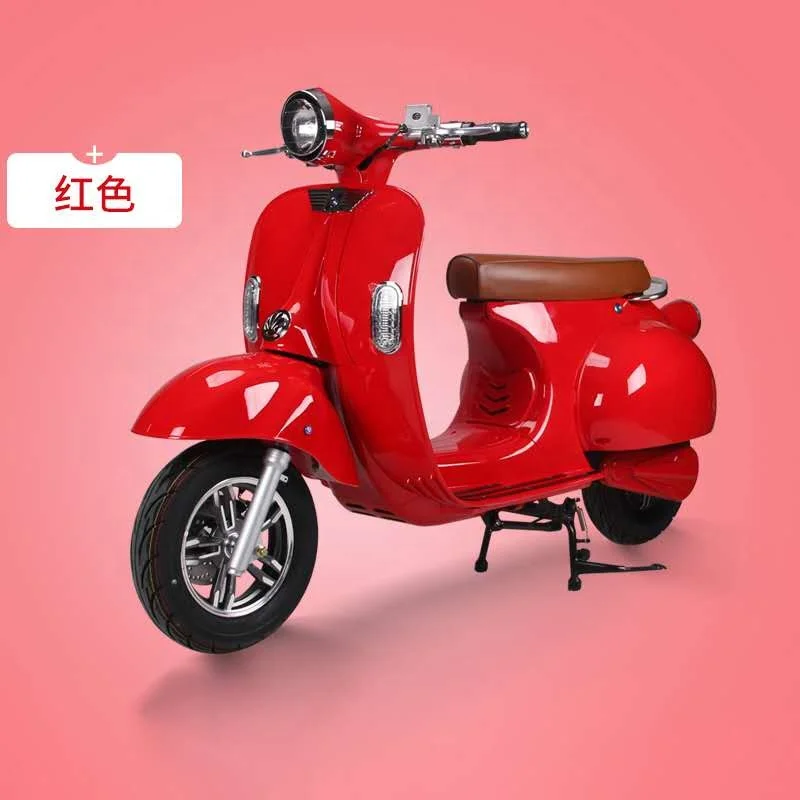 China  Cheap Vespa fat-tire scooter-electric 2 wheel 1200W     adult electro scooter