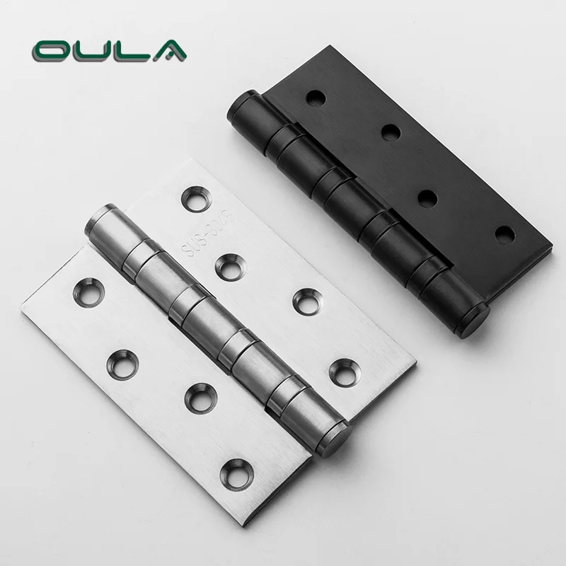 High Quality 4 Inch Flat Ball Bearing Stainless Steel Door Hinge Popular Modern Style with Aluminium Window Usage for Hotels