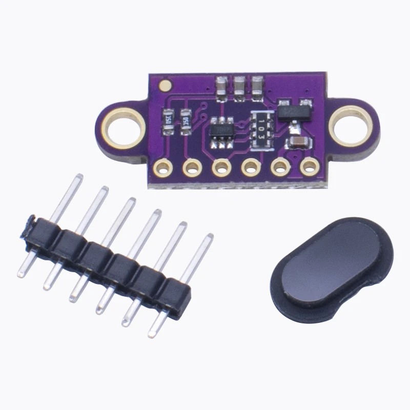 VL53L0X Time-of-Flight (ToF) Laser Ranging Sensor Breakout 940nm GY-VL53L0XV2 Laser Distance Module I2C IIC 25MM*10.7MM