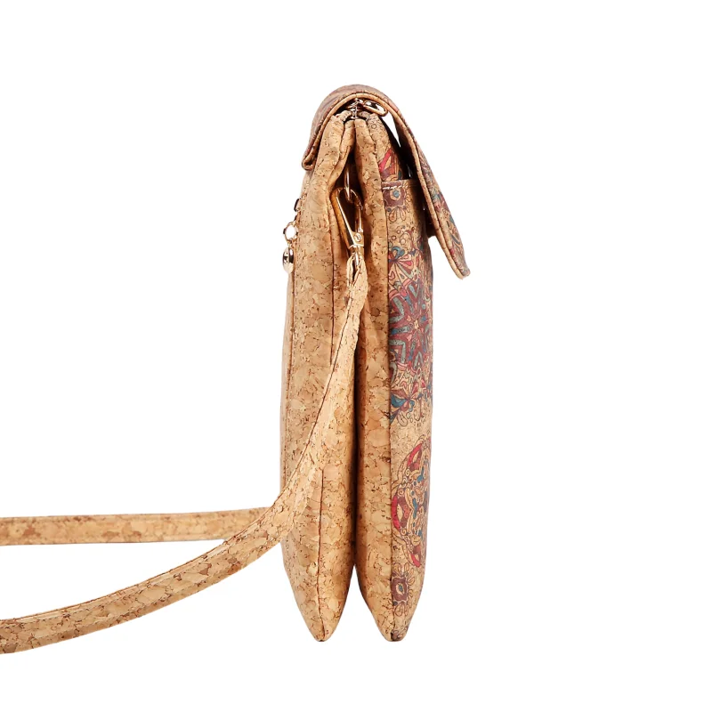 Custom Wholesale New Small Ladies Shoulder Pattern Cute Messenger Bags for Girls Cork Crossbody Bag