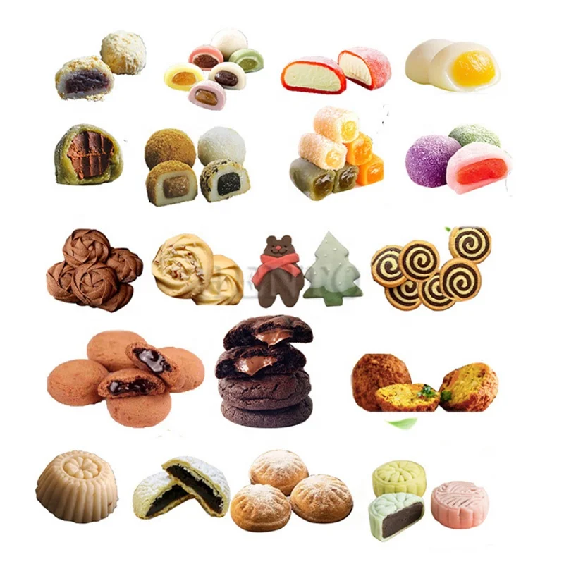 Simple Operation Mochi Ice Cream Maker Machine / Automatic Mochi Dough Steamer / Squishy Mochi Production Line