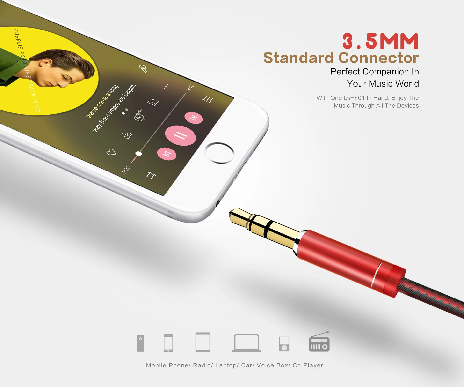 LDNIO LS-Y01 for Audio high quality video Cable