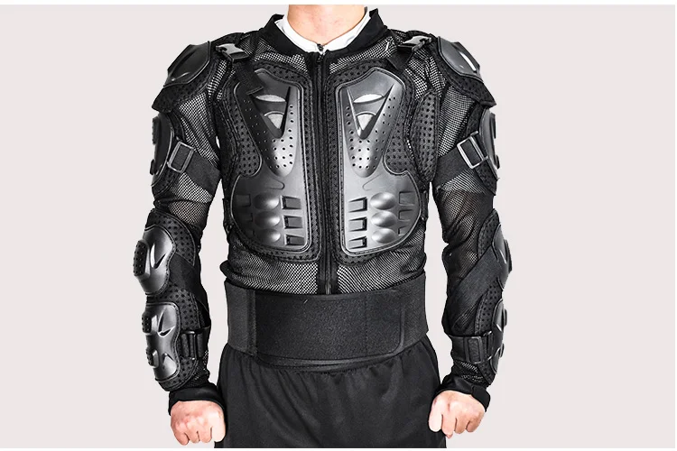 WOSAWE Breathable Armor Suit For Off-road Motorcycle Riding Armor Jacket Knees Pads Protective Gear
