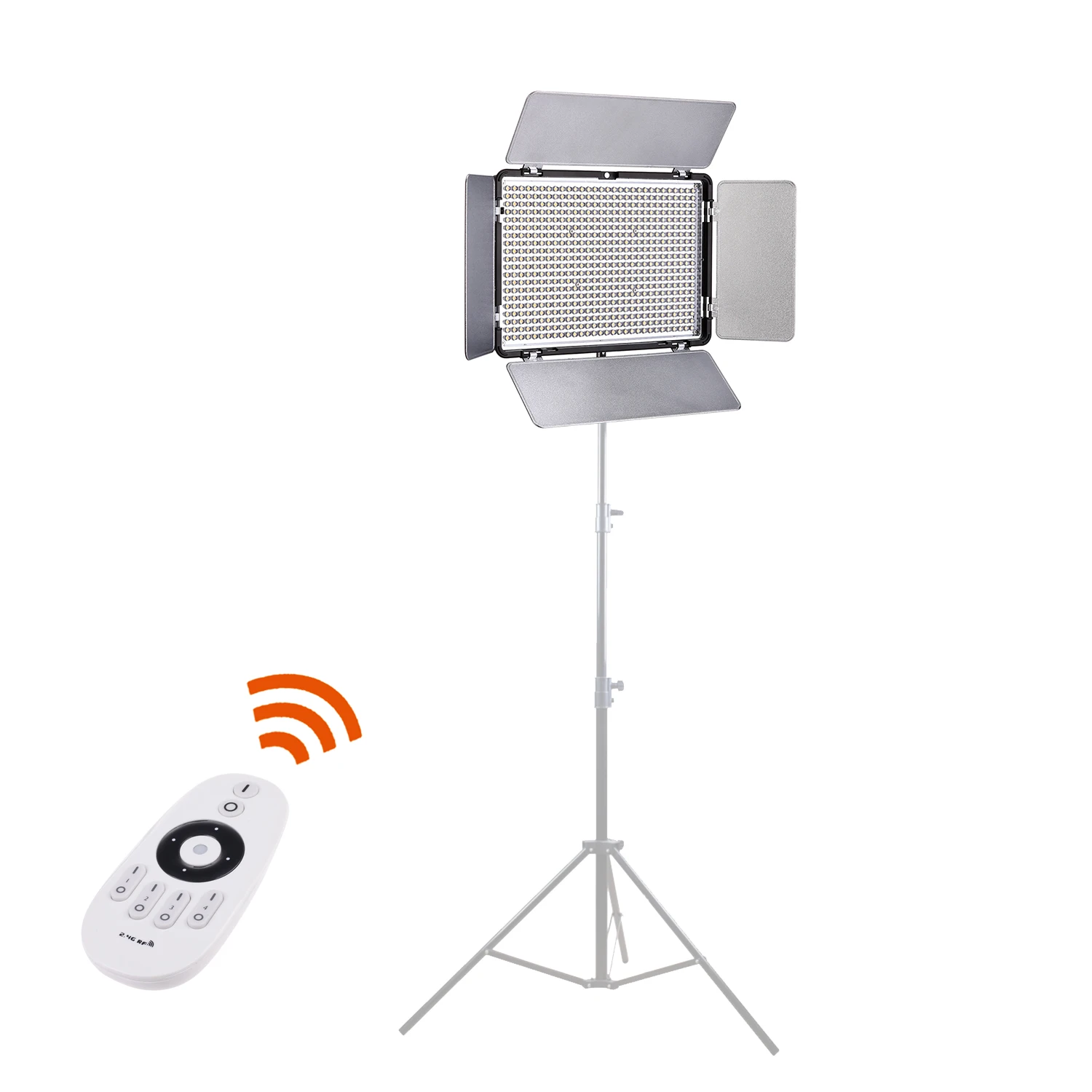 Travor TL-600AS 3 set adjustable 3200k-5600k 25w fill led film shooting panel light studio video lights for photography camera