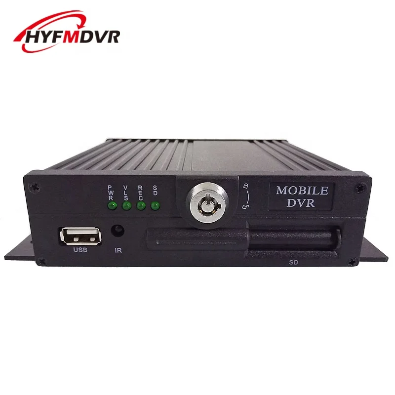 HYFMDVR AHD 4CH MDVR SD Card Car Video School Bus Mobile DVR