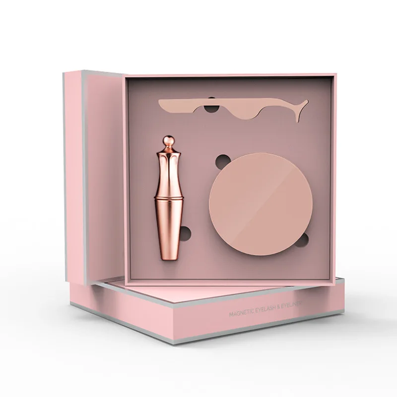 
Natural Long vegan Customized 3D eyelash magnetic lashes private label With Free design magnetic eyelash with eyeliner wholesale 