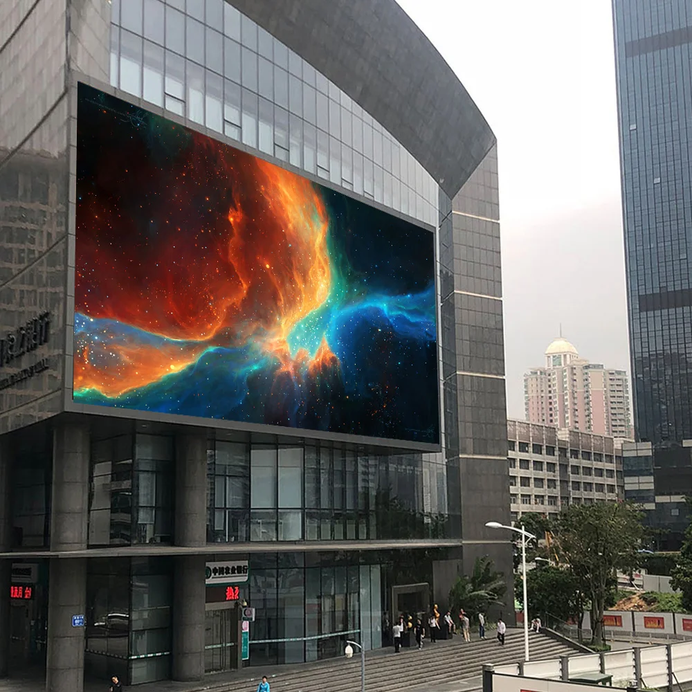 Hilan P3 P4 P5 P6 P8 P10 Outdoor Digital Billboard Waterproof Advertising LED Display Sign Fixed Pantallas Exterior Video Wall