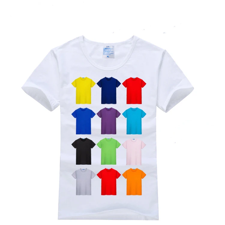 Factory Wholesale Casual Unisex 180 Gsm Tee Custom Printed Tshirt Printing Logo Sublimation Elastane Polyester Men T-shirt