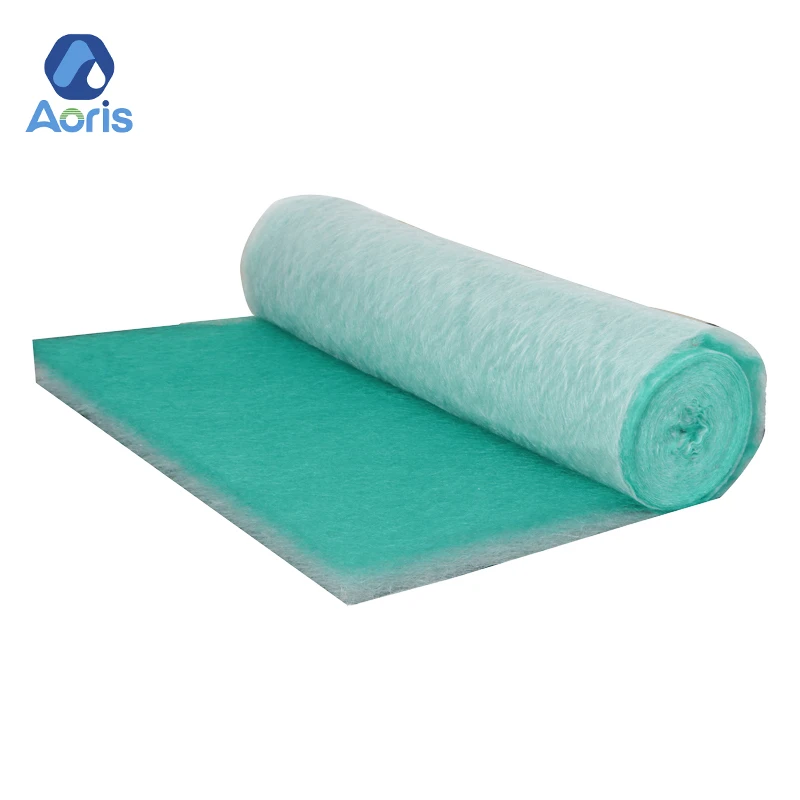 Paint Stop Fiberglass Filter for Cabin Spray Booth Floor Filter Media