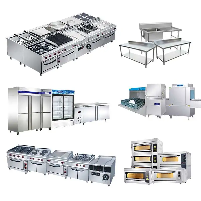 Hotel Open Kitchen Cooking Equipment Customized Dongpei Luxe Series Electric Cooking Range For Commercial Restaurant
