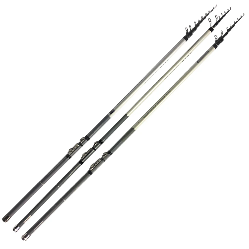 Double-winner 4m 5m 6m 7m carbon telescopic bolognese fishing rod lure weight 10-30g
