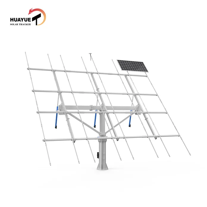 Huayue solar tracker-15KW HYS-28PV-144-M-3LSD Factory direct sales two axis solar controller two axis solar tracker