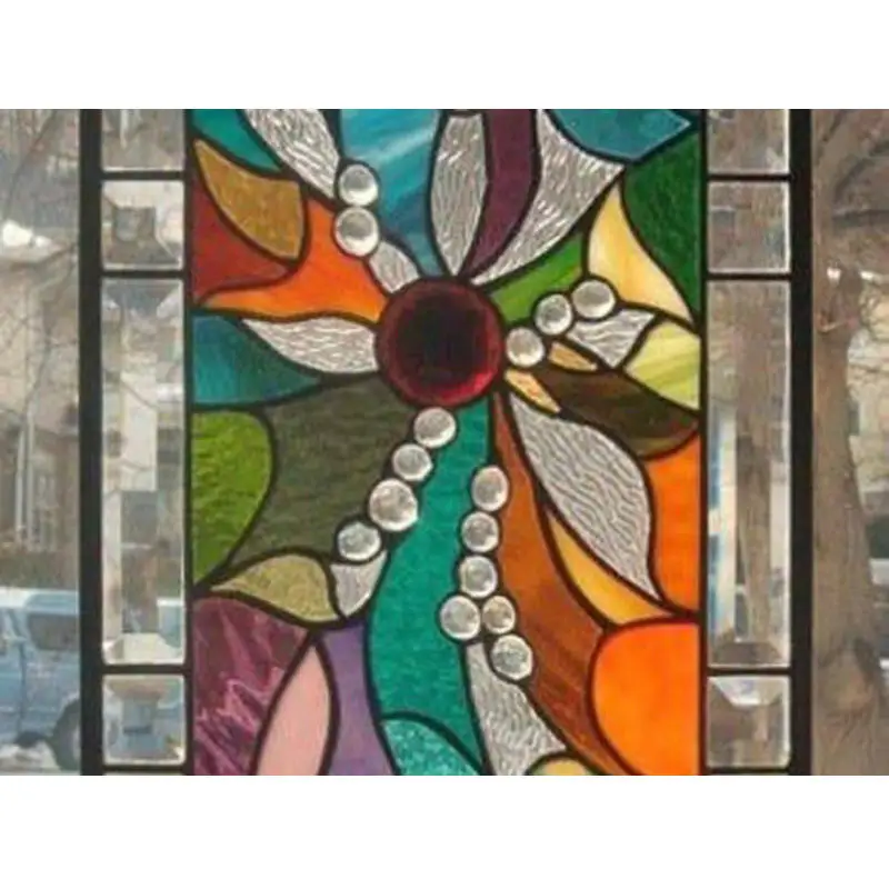 custom digital printed art photo on tempered laminated decorative architectural glass