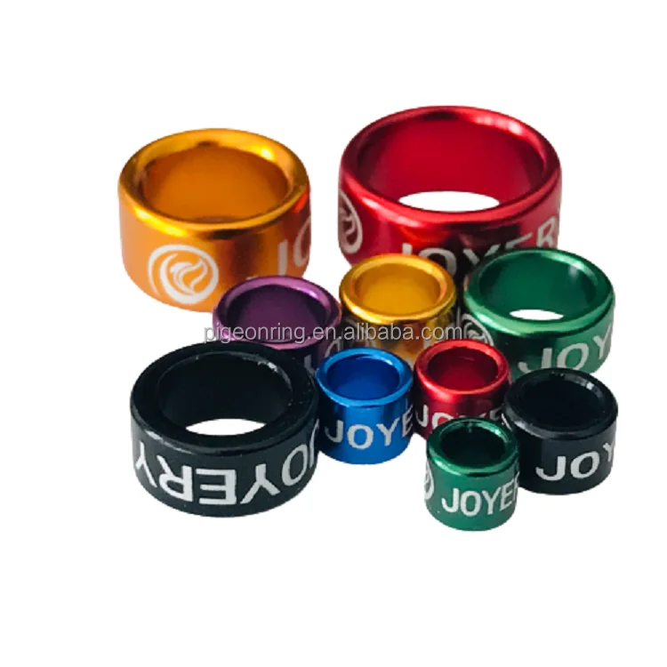 Manufacturer direct-sell high quality 2025 bird rings aluminium bird bands poultry leg rings pigeon rings