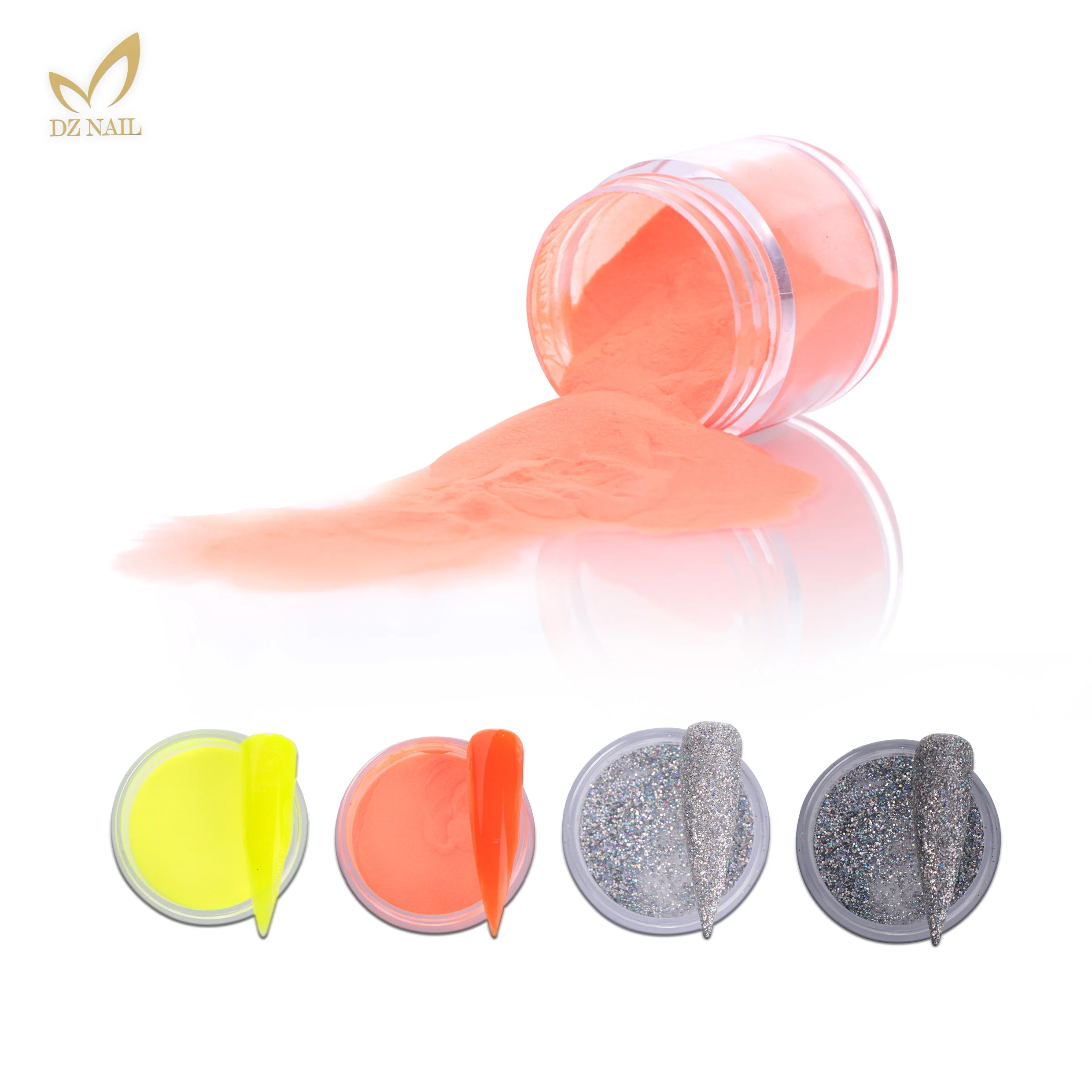 OEM Factory Acrylic Glitter Powder Nail Paint Dipping Powder