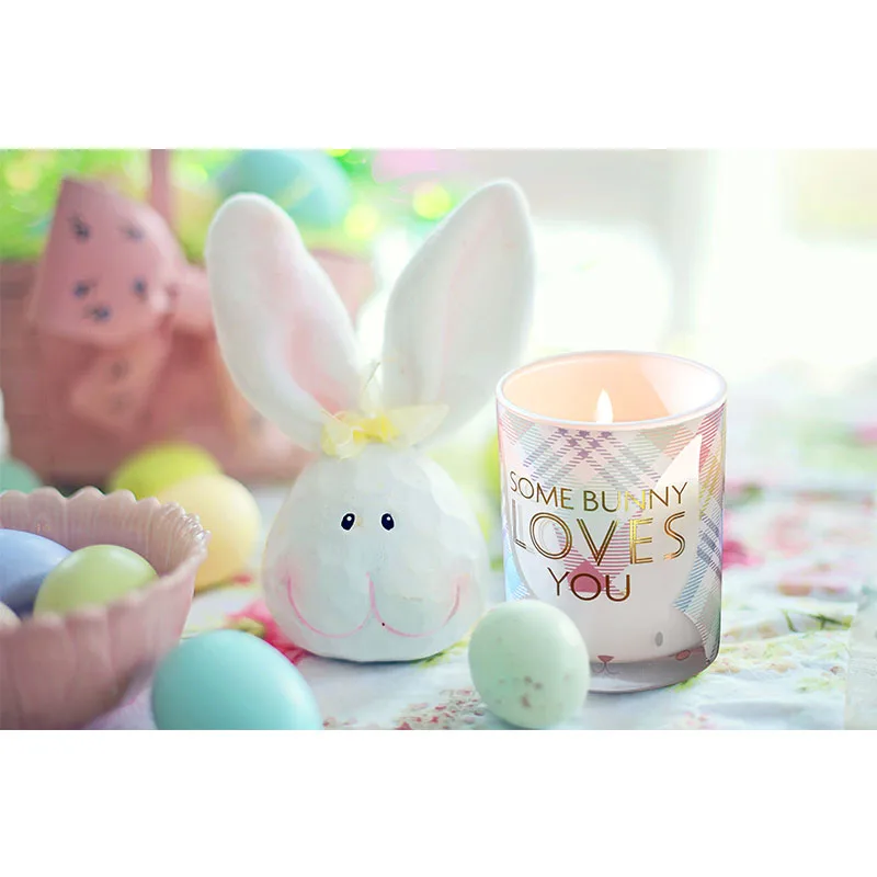 Pure handmade fragrance Long-lasting aroma Soy candle Crystal Inner stone dried flower fragrance embodies massage Oi candle