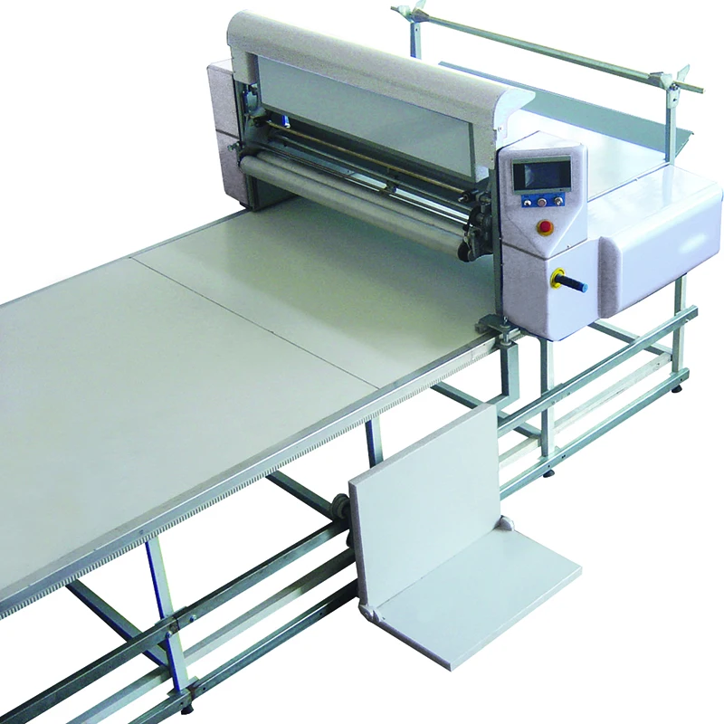CNC bag apparel cloth 45 degree automatic industrial fabric cloth binding spreading and cutting sewing machine price