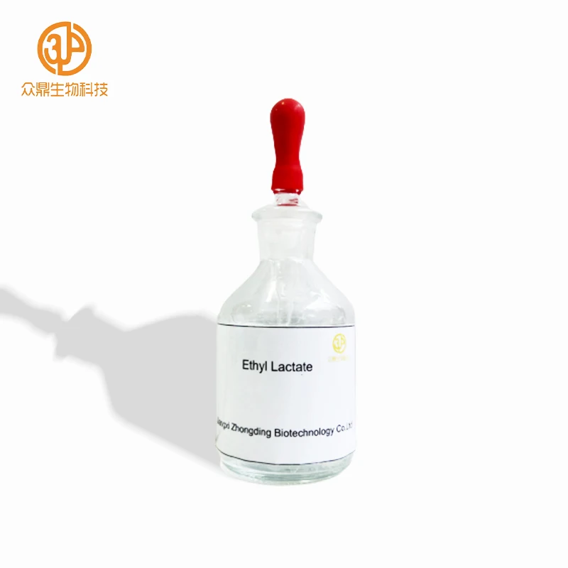 Wholesale Biodegradable Solvent Ethyl Lactate CAS 97-64-3 with High Quality for Cosmetics