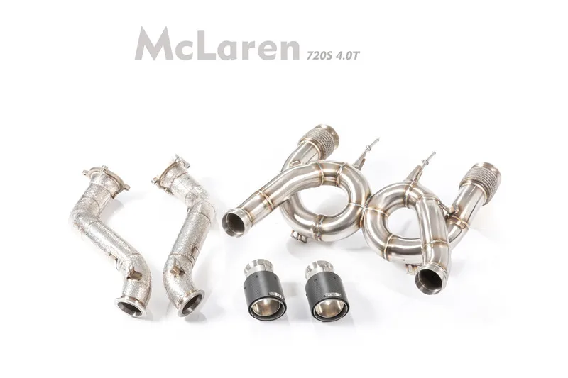 
For Mclaren 720s Exhaust Pipe Competitive Edition Cat-back Exhaust System With Remote Control Exhaust Manifolds 