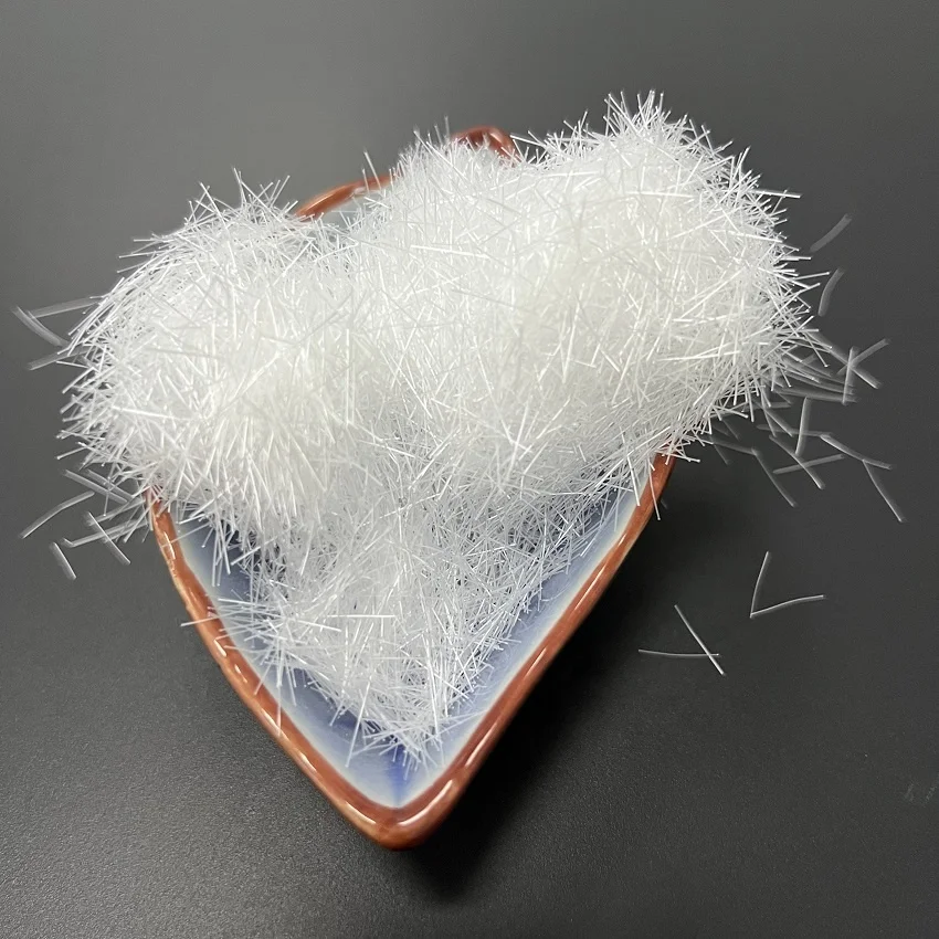 UHPC Fibres 6mm & 12mm Synthetic PVA Fibres Raw Pattern Synthetic Fibre for Ultra High Performance Concrete