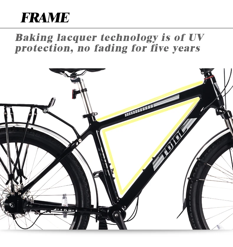 Customized  Aluminum Alloy Frame Shaft Drive 26 Inch Inner 7 Speed GT Grand Touring Mountain Bike