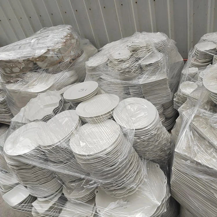 Factory Bulk Sell Stock White Dish Ceramic Plate By Ton Porcelain Dinner Sets Dinnerware For Hotel Restaurant Use