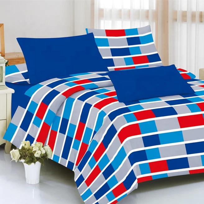 fitted sheet made by stock fabric