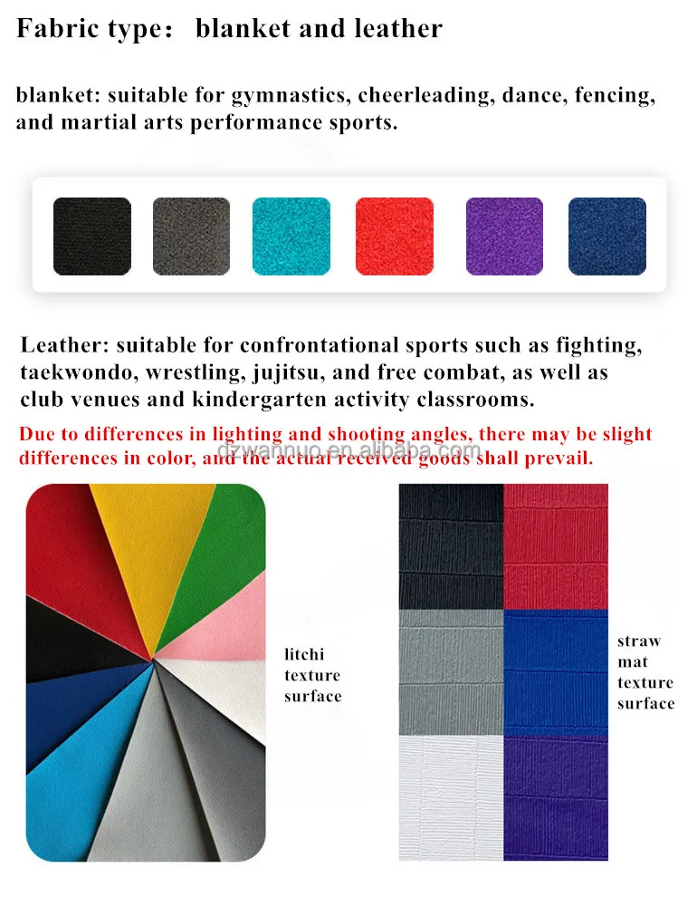 XPE Gymnastics Cheerleading Mat BJJ Custom Roll Judo Vinyl Wrestling Martial Arts Foam Karate Taekwondo Tatami Aikido Floor Mats