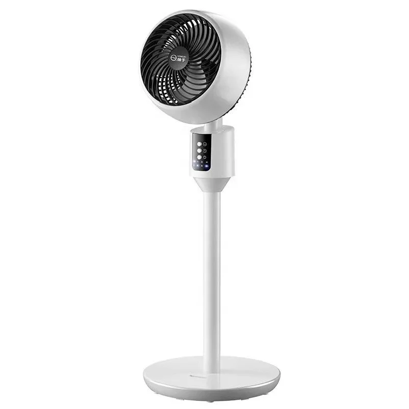 Circulating Fan Rotating  Air Vertical Electric Fan Household Remote Control Timing Floor Standing Fan