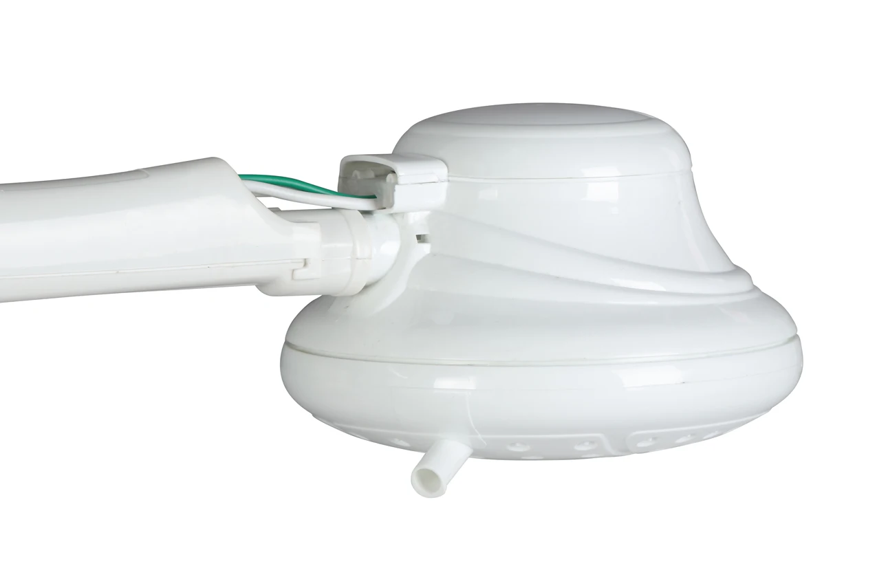 wall mounted mini plastic electric tankless water shower head durable multi - functional instant - heat electric water