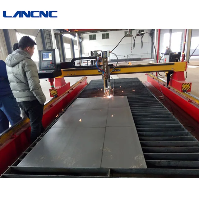 4x8 Steel Plates Gantry Type Cnc Plasma Cutting Machine for Lgk 120a 200a 300a